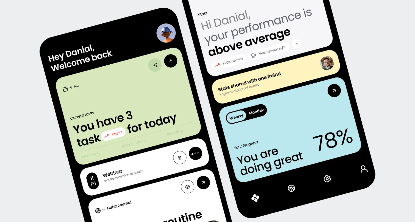 Mobile App UI case study