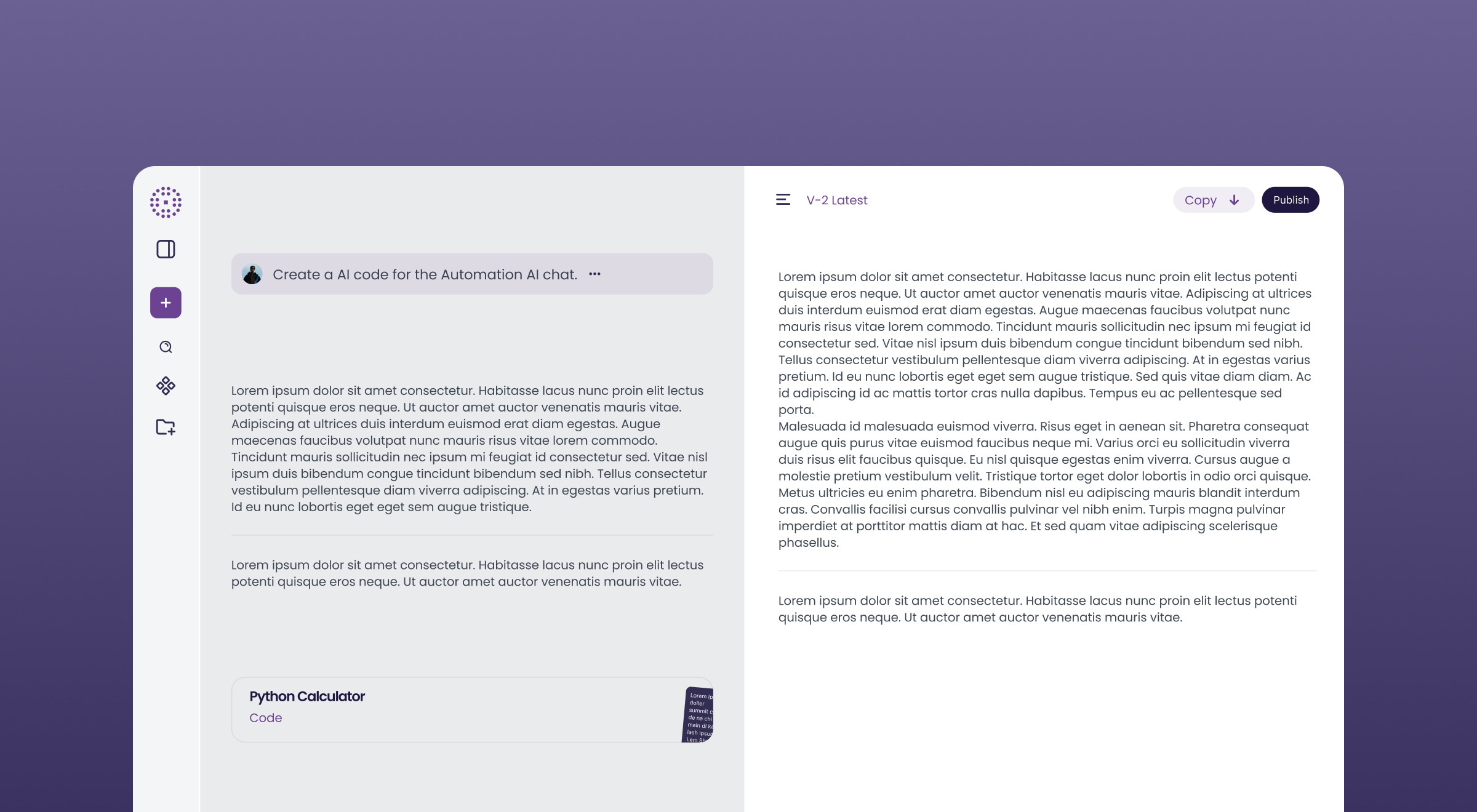 Midora AI chat product screens